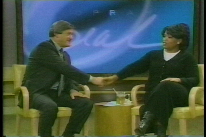 Dr. Harvey Eisenberg with Oprah Winfrey